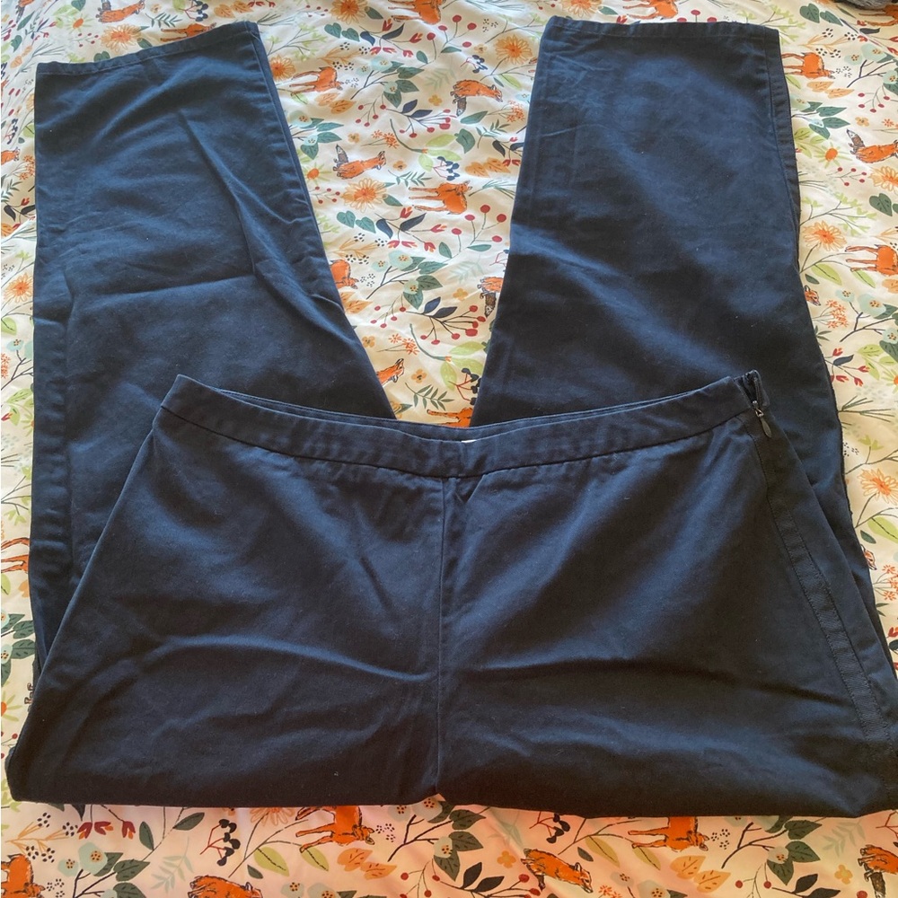 Dark Navy colored dress or casual woman pants! Petite 16P